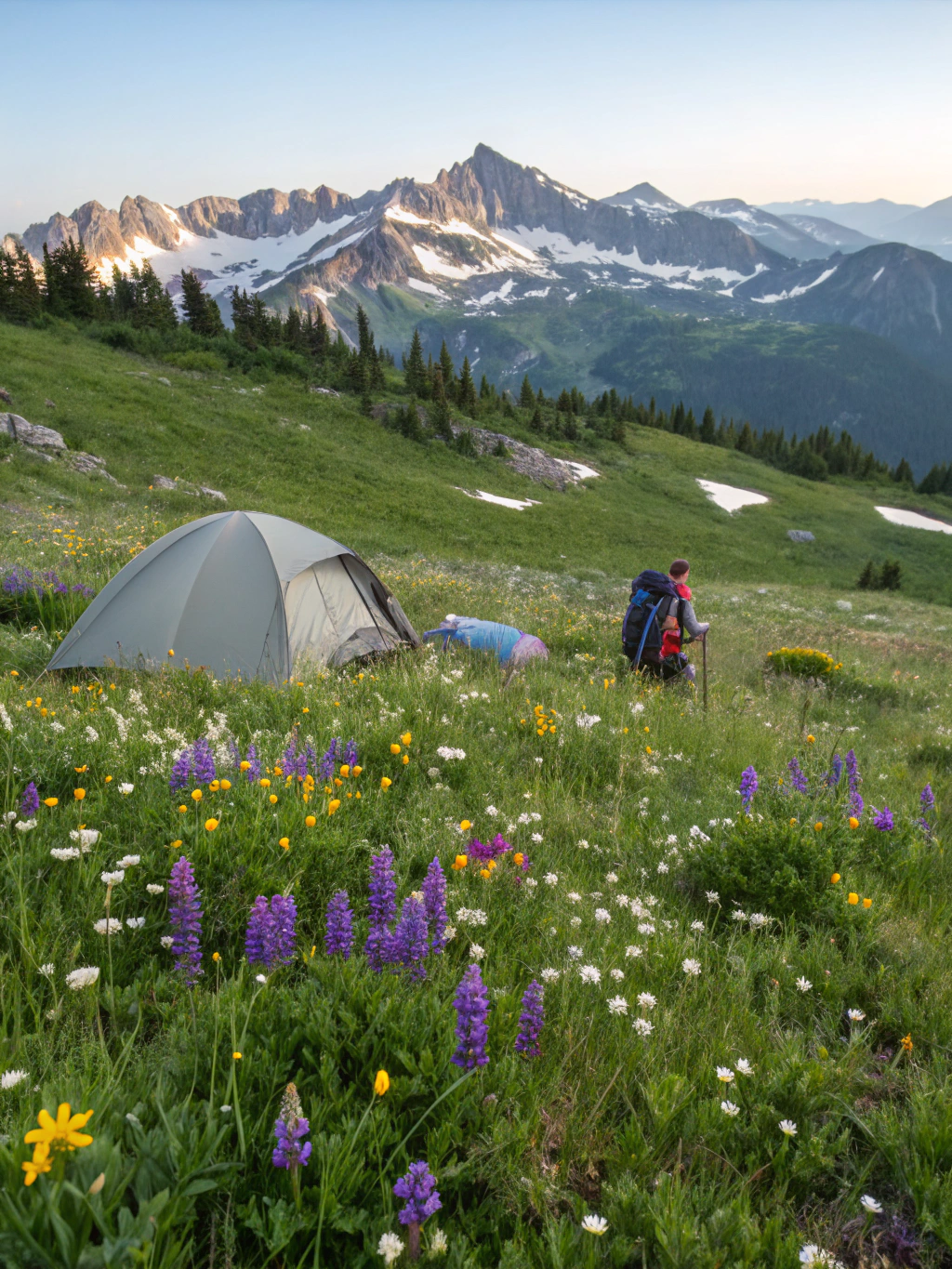 Quality inspection of outdoor camping tents