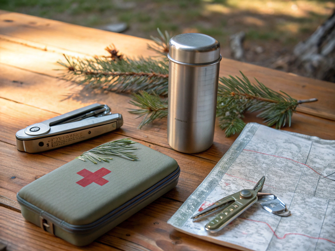 Professional camping tool kit with multi-tools